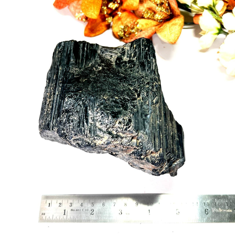 Large Black Tourmaline Rough (Grounding & Protection)