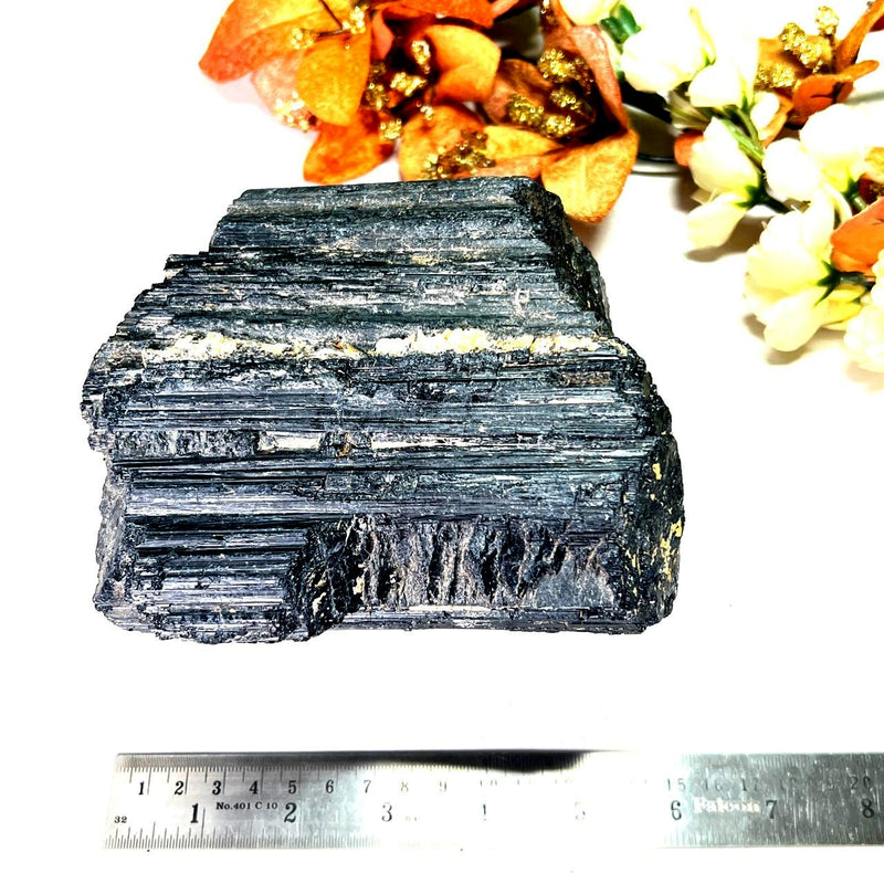 Large Black Tourmaline Rough (Grounding & Protection)