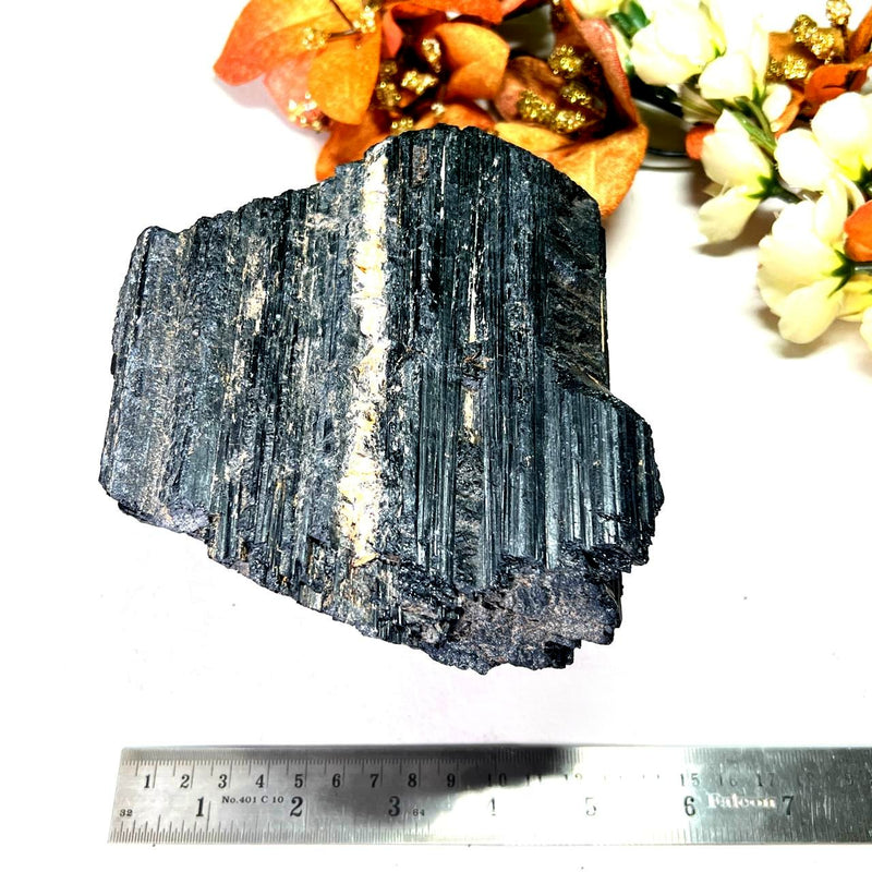 Large Black Tourmaline Rough (Grounding & Protection)