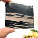 Midnight Lace Obsidian Slice (Protection & Hope)