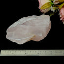 Rose Quartz One Side Polished Rough (Peace & Harmony)
