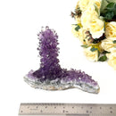 Stalactite Amethyst Cluster (Meditation and Intuition)