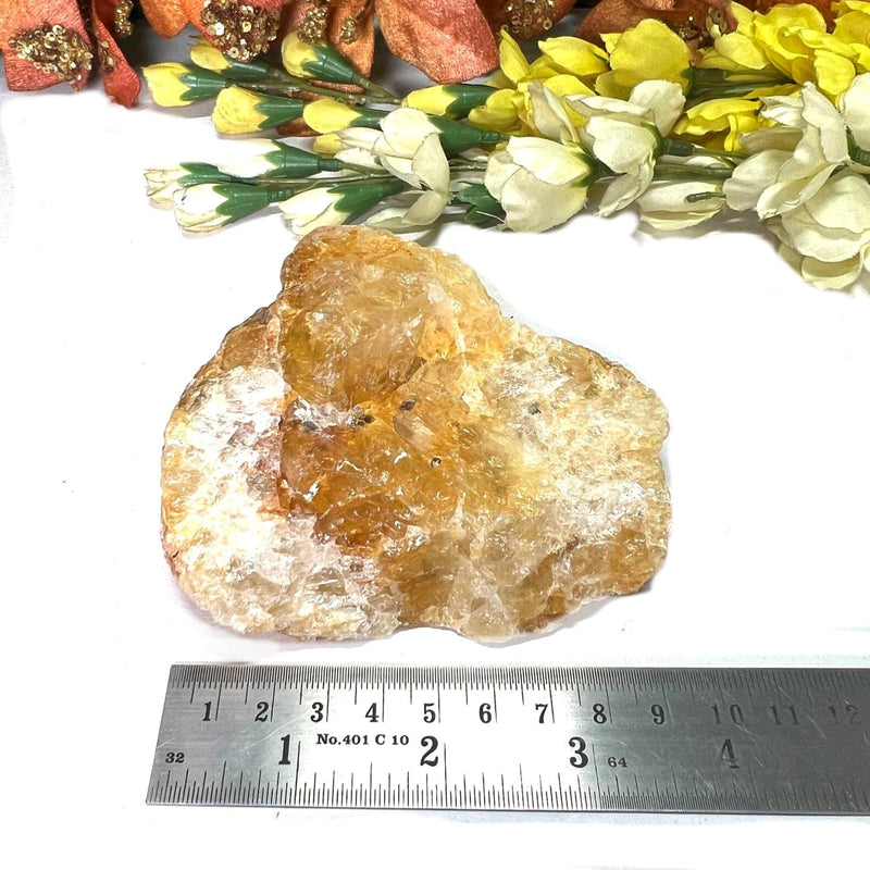 Golden Healer/Hematoid Quartz One Side Polished Rough