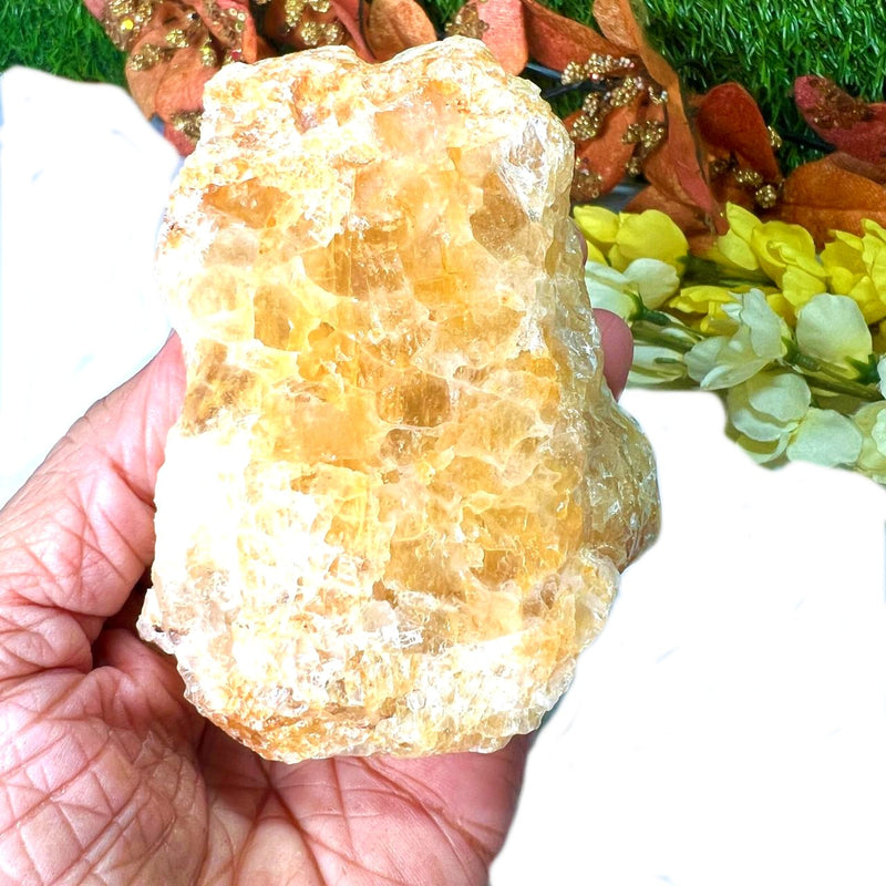 Golden Healer/Hematoid Quartz One Side Polished Rough