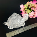 Turtle Shri Yantra in Clear Quartz (Manifestation & High Vibrations)