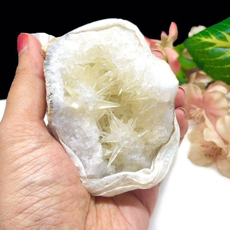 Calcite Cluster - Morocco (Cleansing & Amplification)