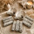 California White Sage smudge sticks by Talk to Crystals for energy cleansing, space clearing, home purification, removing negative energy, meditation, smudging rituals, and attracting positive energy in India