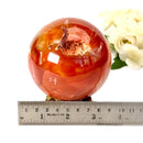 Carnelian Sphere (Vitality & Passion)