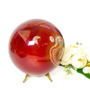 Carnelian Sphere (Confidence & Passion)