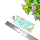 Caribbean Calcite Obelisk Druzy Tower (Peaceful Communications)