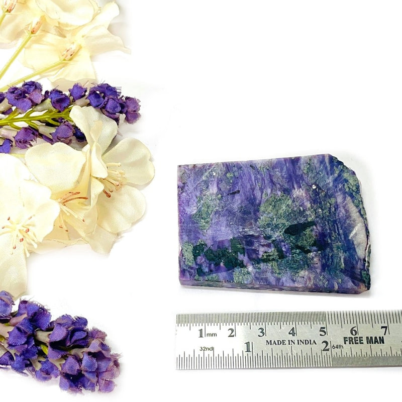 Charoite Slice