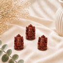 Chocolate Jasper Ganesha idol by Talk to Crystals featuring natural healing crystals for grounding, stability, resilience, nurturing energy, removing obstacles, and auspicious beginnings, making meaningful spiritual and housewarming gifts in India