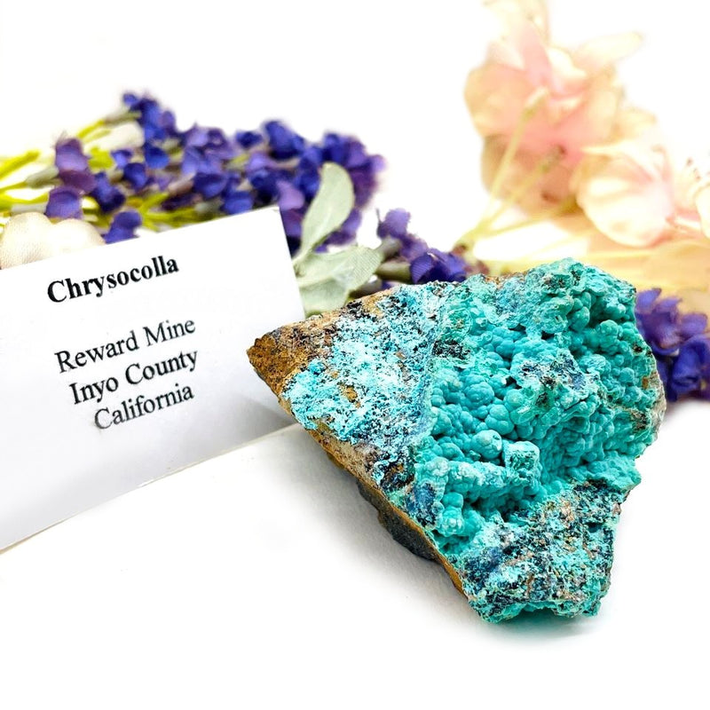Chrysocolla Mineral Specimen (California, USA)