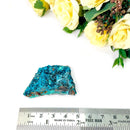 Chrysocolla on Quartz Mineral Specimen (Tentadora Mine, Peru)