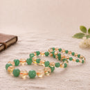 Citrine & Green Aventurine Bracelet Alternate beads (Career Growth)