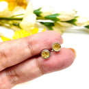 Citrine Earrings in Silver