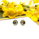 Citrine Earrings in Silver