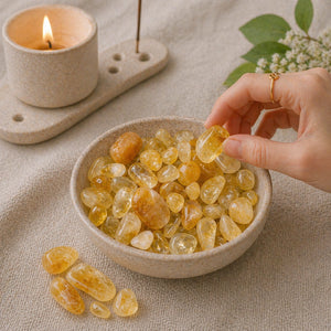Citrine Tumble (Optimism and Abundance)