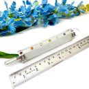 Clear Quartz Wand with 7 Chakra