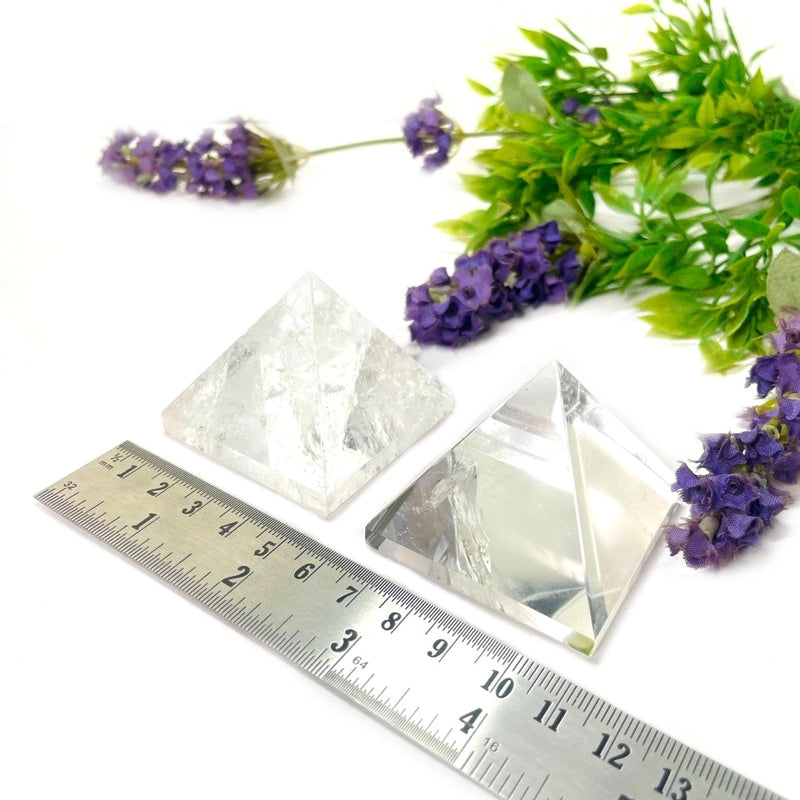 Clear Quartz AAA Pyramid (Spiritual Amplification)