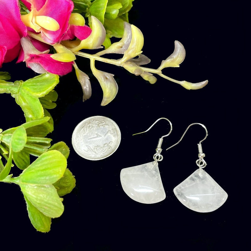 Clear Quartz Earrings (Expand Conciousness)