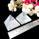 Clear Quartz Pyramid (Meditation & Amplification)