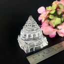 Shree (Shri) Yantra in Clear Quartz (Meditation & High Vibrations)