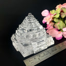 Shree (Shri) Yantra in Clear Quartz (Meditation & High Vibrations)