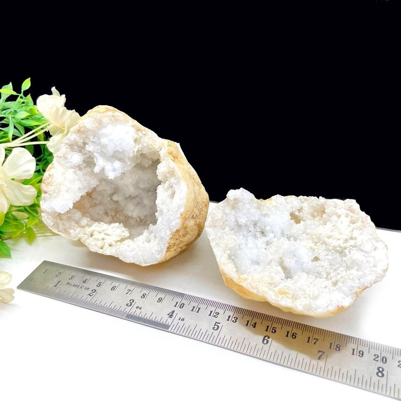 Clear Quartz Baby Geodes or Wish Caves