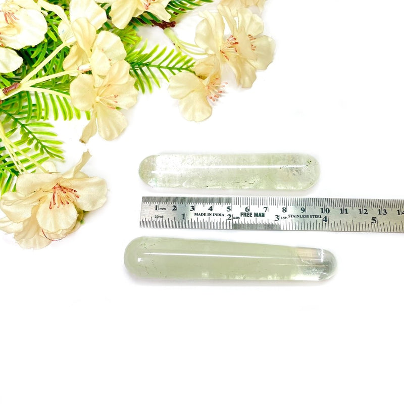 Clear Himalayan Quartz Wand with Chlorite Inclusions