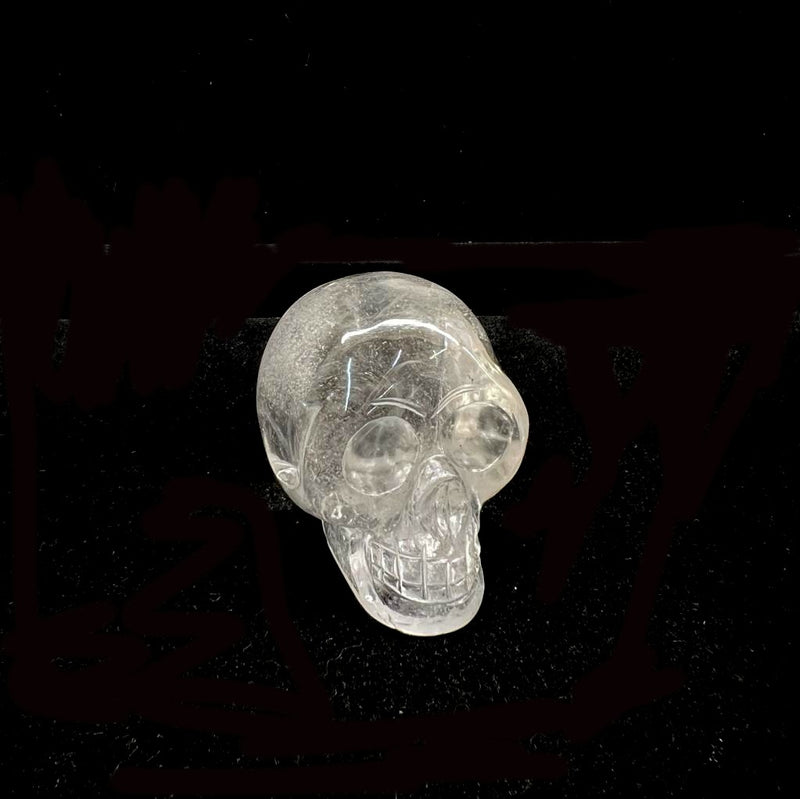 Large Clear Quartz Crystal Skull