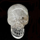 Large Clear Quartz Crystal Skull