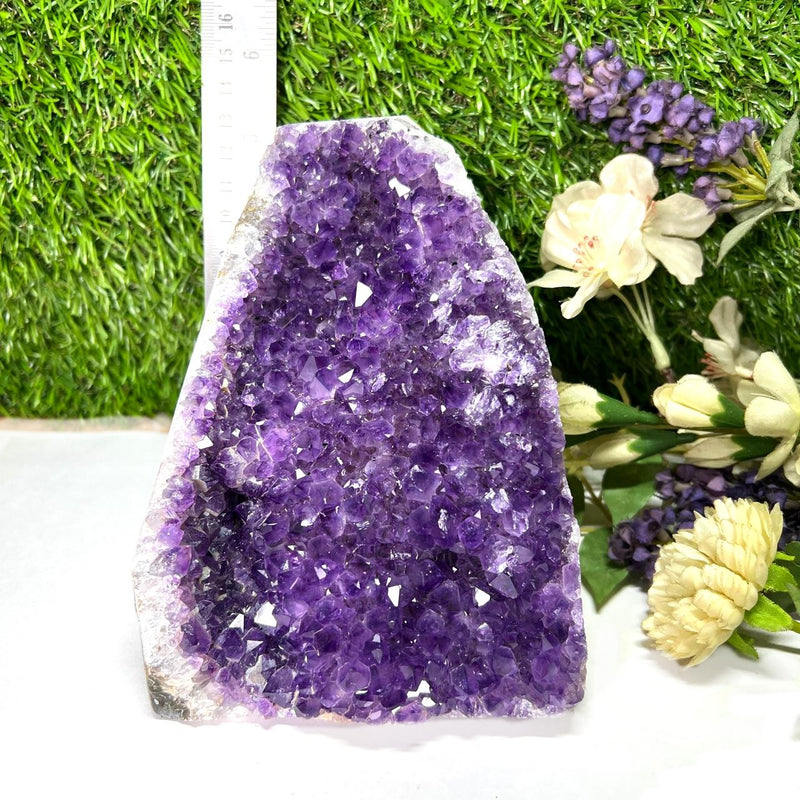 Large Standing Amethyst Clusters from Uruguay AAA Quality (High Vibrations)