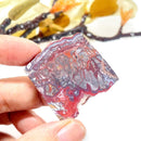 Red Crazy Lace Agate Slice (Happiness & Positivity)