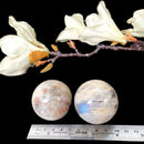 Cream Moonstone Sphere (Divine Feminine Energy & Intuition)