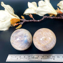 Cream Moonstone Sphere (Divine Feminine Energy & Intuition)