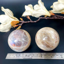 Cream Moonstone Sphere (Divine Feminine Energy & Intuition)