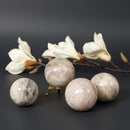 Cream Moonstone Sphere (Divine Feminine Energy & Intuition)