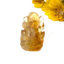 Citrine AAA Quality Ganesha (Joy & Abundance)