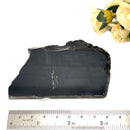 Midnight Lace Obsidian Slice (Protection & Hope)