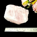 Rose Quartz One Side Polished Rough (Peace & Harmony)