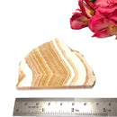 Yellow Lace Agate Slice