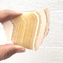 Yellow Lace Agate Slice