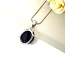 Saffordite / Chintamani Pendant in Silver