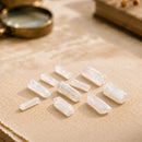 Danburite rough crystals by Talk to Crystals for love, peace, serenity, emotional healing, higher chakra work and support through times of change