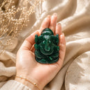 Dark Green Aventurine Ganesha