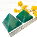 Dark Green Aventurine Pyramid (Growth & Opportunities)