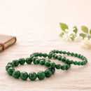 Dark Green Aventurine Bracelet (For Luck and Opportunities)