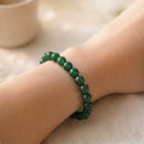 Dark Green Aventurine Bracelet (For Luck and Opportunities)