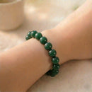 Dark Green Aventurine Bracelet (For Luck and Opportunities)